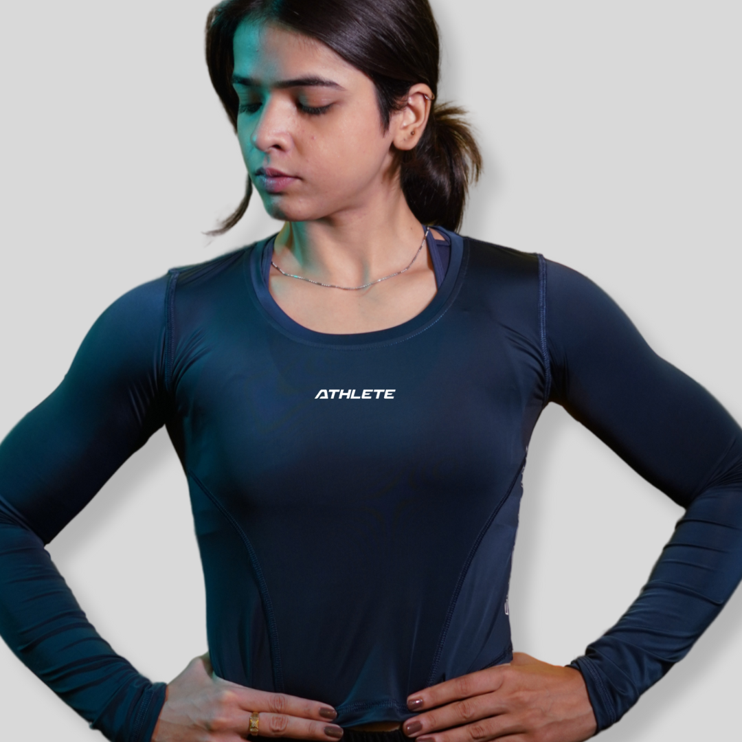 Essential Women compression top | Crop length